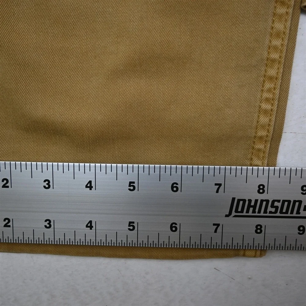 Mugsy 42x30 Yellow Stretch Denim Scouts Slim Mens Jeans
